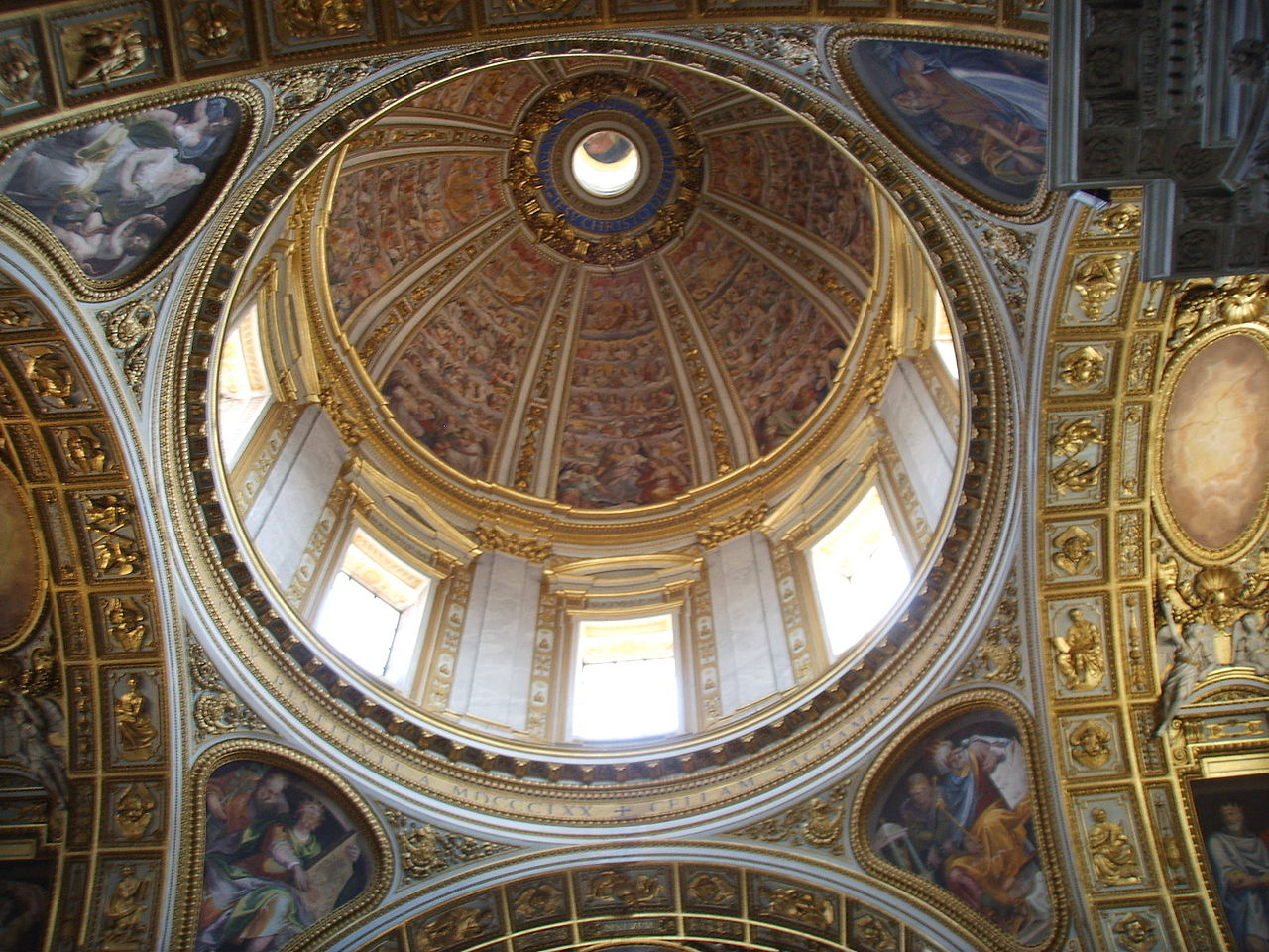 Artisti ticinesi in Europa La Cappella Sistina, cupola